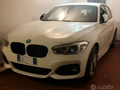 Usata BMW 118 M Sport 136 CV (100 kW) 2017 Bianco Utilitaria