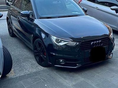 Usata Audi A1 Sportback S-Line 90 CV (66 kW) 2014 Nero Utilitaria