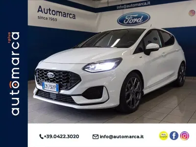 Usata Ford Fiesta ST-Line 125 CV (91 kW) 2023 Bianco Utilitaria