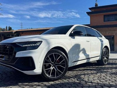 Usata Audi Q8 S-Line 340 CV (250 kW) 2022 Bianco SUV