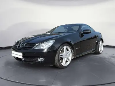 Usata Mercedes SLK200 184 CV (135 kW) 2009 Nero Cabrio