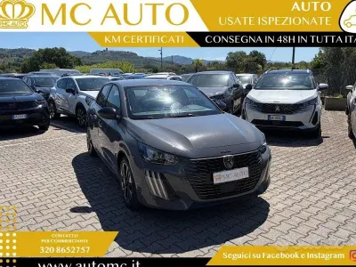Usata Peugeot 208 Allure 101 CV (74 kW) 2025 Grigio scuro Utilitaria