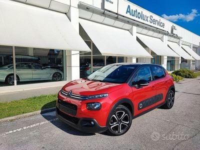 Usata Citroën C3 PureTech 82 CV (60 kW) 2017 Rosso Berlina