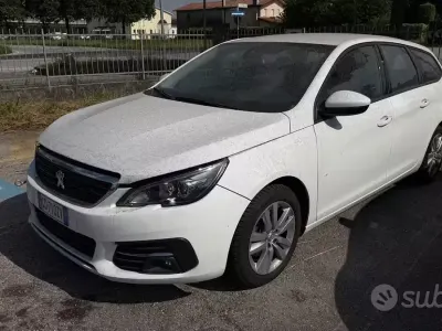 Usata Peugeot 308 Business-Line 131 CV (96 kW) 2021 Bianco Station wagon