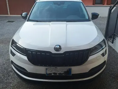 Usata Skoda Karoq Style 150 CV (110 kW) 2018 Bianco SUV