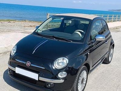 Usata Fiat 500 69 CV (50 kW) 2013 Nero Cabrio