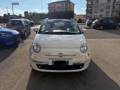Usata Fiat 500 Lounge 69 CV (50 kW) 2014 Bianco Cabrio