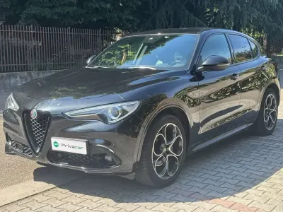 Usata Alfa Romeo Stelvio Veloce 209 CV (153 kW) 2021 Nero SUV