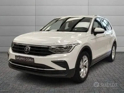 Usata VW Tiguan Sport 122 CV (89 kW) 2021 Bianco SUV