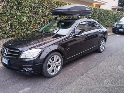 Usata Mercedes C180 156 CV (114 kW) 2007 Nero Berlina