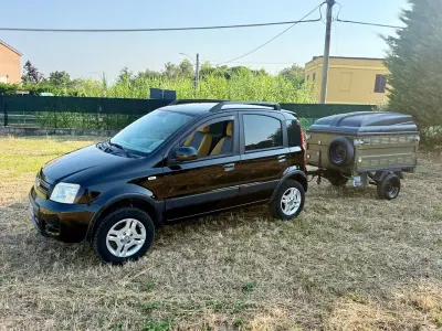 Usata Fiat Panda 4x4 69 CV (50 kW) 2008 Nero Utilitaria