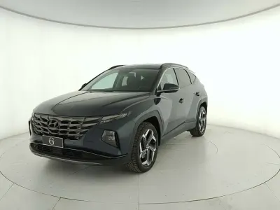 Usata Hyundai Tucson 179 CV (131 kW) 2021 Blu azzurrite SUV