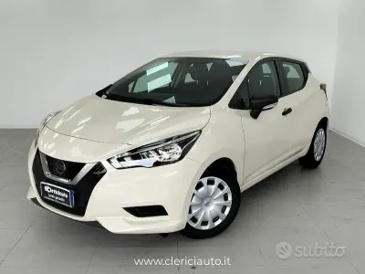 Używany Nissan Micra Acenta 71 KM (52 kW) 2018 Beżowy Hatchback