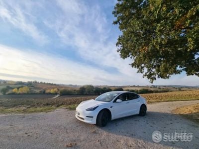 Usata Tesla Model 3 Long Range AWD 235 kW (320 CV) 2021 Bianco Berlina