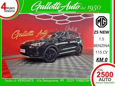Nuova MG ZS 116 CV (85 kW) 2026 Pebble black SUV