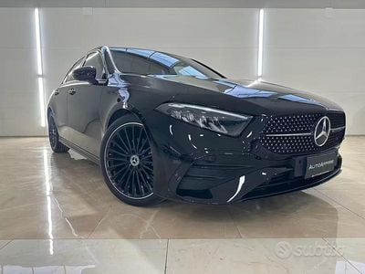 Gebraucht Mercedes A180 AMG Line Premium Plus 116 PS (85 kW) 2023 Schwarz Limousine