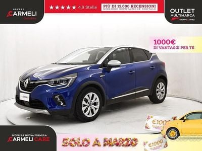 Usata Renault Captur Intens 159 CV (116 kW) 2021 Blu SUV