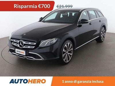 Usata Mercedes E220 Business 194 CV (142 kW) 2017 Nero Station wagon