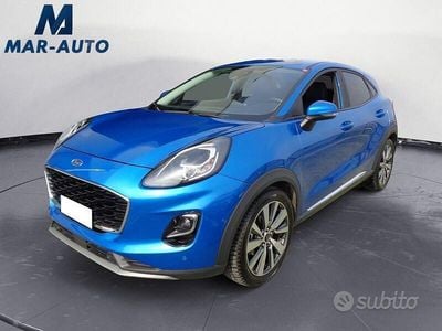 Begagnad Ford Puma Titanium X 125 HK (91 kW) 2023 Blå SUV
