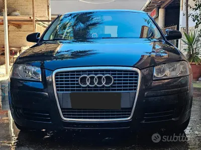 Usata Audi A3 105 CV (77 kW) 2004 Nero Utilitaria