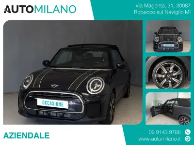 Usata Mini Cooper Cabriolet Premium Plus 136 CV (100 kW) 2023 Blu/azzurro Cabrio