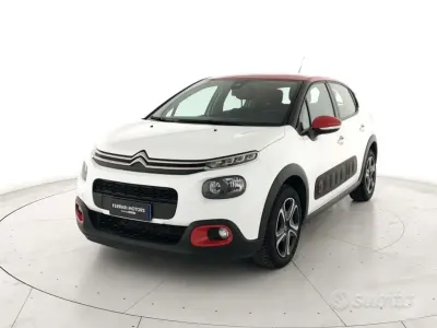 Usata Citroën C3 Shine 102 CV (75 kW) 2018 Bianco Utilitaria