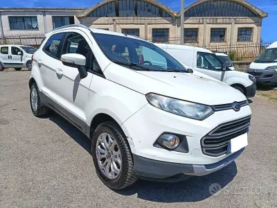 Usata Ford Ecosport Titanium 90 CV (66 kW) 2014 Bianco SUV
