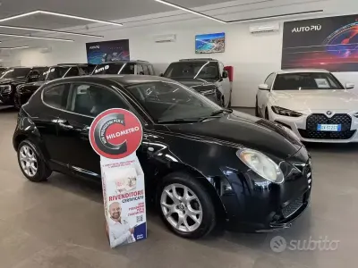 Usata Alfa Romeo MiTo Distinctive 77 CV (56 kW) 2012 Nero Utilitaria