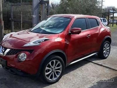 Usata Nissan Juke N-TEC 110 CV (80 kW) 2015 Rosso SUV