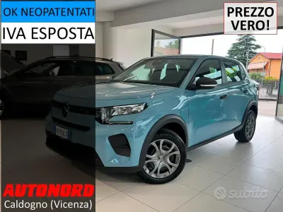 Usata Citroën C3 PureTech 101 CV (74 kW) 2025 Blu/azzurro SUV