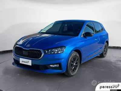Usata Skoda Fabia 95 CV (69 kW) 2025 Blu race metallizzato Utilitaria