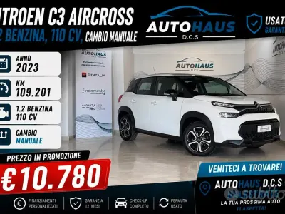 Usata Citroën C3 Aircross 110 CV (80 kW) 2023 Bianco SUV
