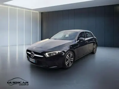 Usata Mercedes A160 109 CV (80 kW) 2021 Nero Berlina