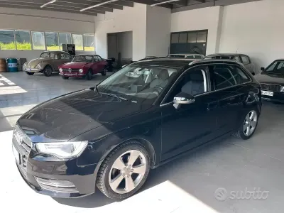Usata Audi A3 Ambition 110 CV (80 kW) 2016 Nero Berlina