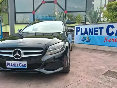 Usata Mercedes C180 Exclusive 116 CV (85 kW) 2015 Nero Berlina