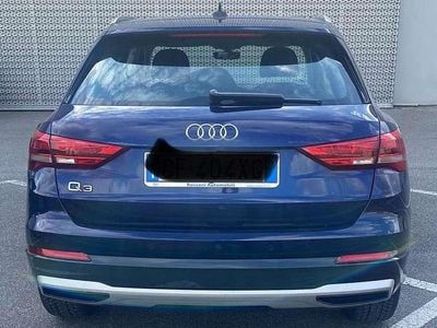 Usata Audi Q3 S-Line 150 CV (110 kW) 2021 Blu/azzurro SUV