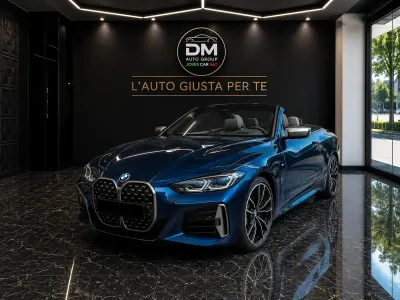 Usata BMW M440 M Sport 374 CV (275 kW) 2021 Blu Cabrio