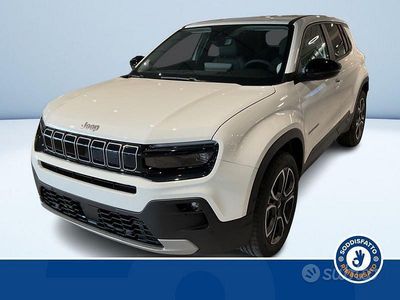 Usata Jeep Avenger Summit 100 CV (73 kW) 2025 Bianco SUV