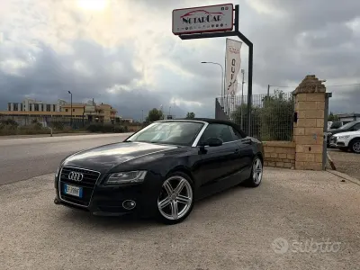 Usata Audi A5 Cabriolet 239 CV (175 kW) 2010 Nero Cabrio