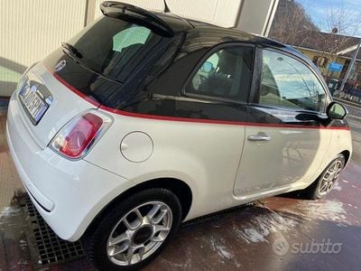 Usata Fiat 500 95 CV (69 kW) 2011 Bianco Utilitaria