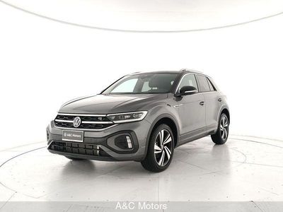 Usata VW T-Roc R-line 110 CV (80 kW) 2022 Grigio SUV