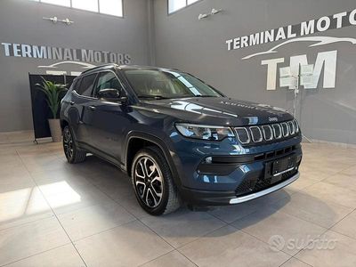 Gebraucht Jeep Compass Limited 131 PS (96 kW) 2022 Blau SUV