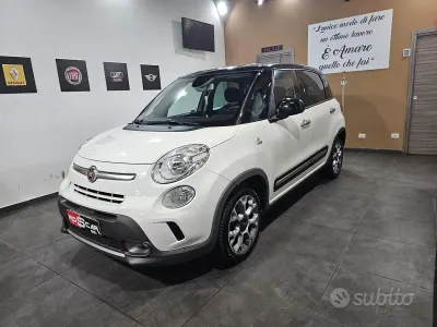 Usado Fiat 500L Trekking 95 CV (69 kW) 2016 Blanco Monovolumen