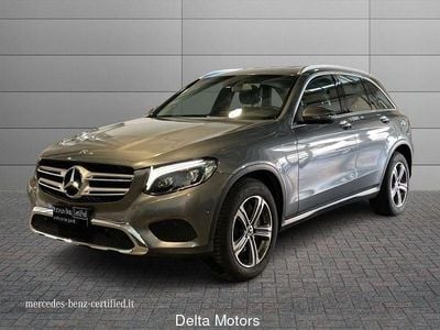 Usata Mercedes GLC220 170 CV (125 kW) 2018 Argento iridio SUV