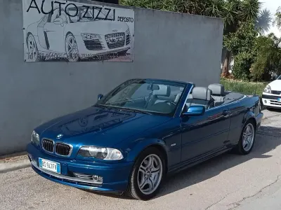 Usata BMW 320 169 CV (124 kW) 2001 Blu Cabrio