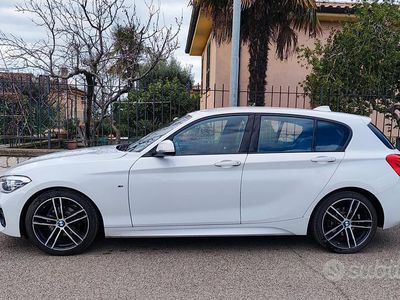 Usata BMW 116 M Sport 116 CV (85 kW) 2017 Bianco Utilitaria