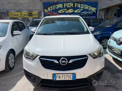 Usata Opel Crossland X 75 CV (55 kW) 2018 Bianco SUV