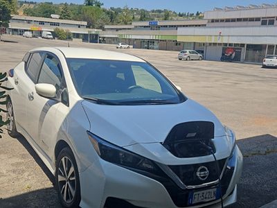 Usata Nissan Leaf 39 kW (54 CV) 2018 Bianco Utilitaria
