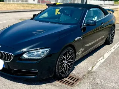 Usata BMW 640 Cabriolet M Sport 313 CV (230 kW) 2013 Nero Cabrio