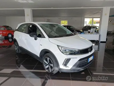 Usata Opel Crossland X Elegance 110 CV (80 kW) 2022 Bianco SUV